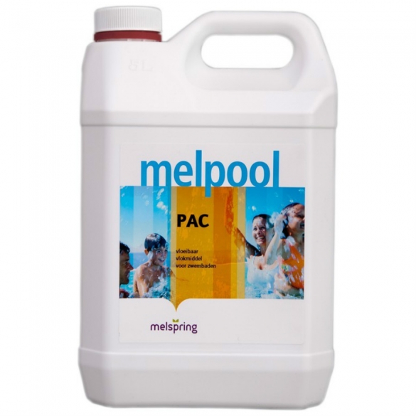 Melpool PAC vloeibaar vlokmiddel - 5 Liter  MELPOOLPAC5L